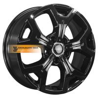6,5*17 5*120 ET55 65,1 Khomen Wheels KHW1710(2) (VW Transporter) Black