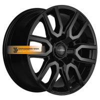 8*17 6*139,7 ET46 67,1 Khomen Wheels KHW1723 (Pajero) Black