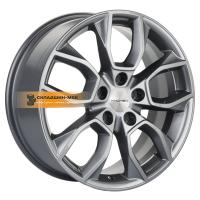 7*17 5*110 ET46 63,3 Khomen Wheels KHW1713 (Changan CS35 Plus) Gray