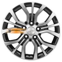6,5*16 5*108 ET45 60,1 Khomen Wheels KHW1608 (Chery Tiggo 3/Tiggo 3 Pro) Black-FP