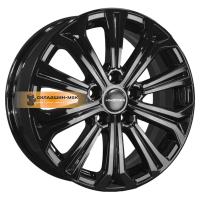 6,5*16 5*108 ET45 60,1 Khomen Wheels KHW1610 (Chery Tiggo 3/Tiggo 3 Pro) Black