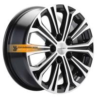 6,5*16 5*108 ET45 60,1 Khomen Wheels KHW1610 (Chery Tiggo 3/Tiggo 3 Pro) Black-FP
