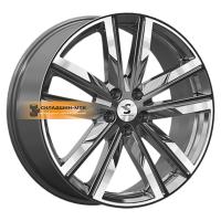 8*20 5*108 ET39 60,1 Premium Series КР014 (Jetour T2) Diamond Gloss Graphite