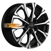 6,5*16 5*114,3 ET47 66,1 Khomen Wheels KHW1605 (Fluence/Juke) Black-FP