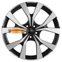 7*19 5*114,3 ET49 60,1 Khomen Wheels KHW1906 (Evolute i-SKY) Black-FP