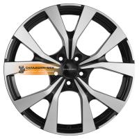 7*19 5*114,3 ET51 67,1 Khomen Wheels KHW1906 (Kia Sportage) Black-FP
