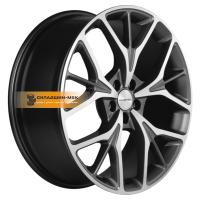 8*20 5*108 ET46 63,4 Khomen Wheels KHW2012 (Tugella New) Gray-FP