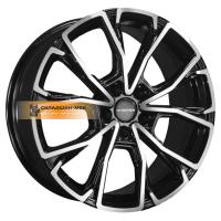 7,5*19 5*108 ET33 60,1 Khomen Wheels KHW1907 (Chery Tiggo 7 (Pro/Pro Max)) Black-FP