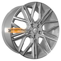 9,5*21 5*120 ET45,5 62,5 Khomen Wheels KHW2101 (Li 7/9) F-Silver-FP