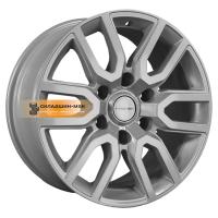 8*17 6*139,7 ET30 106,1 Khomen Wheels KHW1723 (JAC T6 Pickup) F-Silver