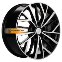 7*17 5*114,3 ET49 67,1 Khomen Wheels KHW1717 (Hyundai Elantra) Black-FP