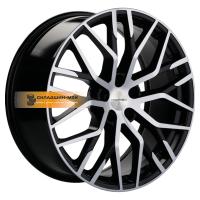 8,5*20 5*120 ET45,5 62,5 Khomen Wheels KHW2005 (Li 7/9) Black-FP