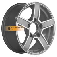 6,5*16 5*139,7 ET40 98,5 Khomen Wheels KHW1614 (Niva 4x4) F-Silver-FP