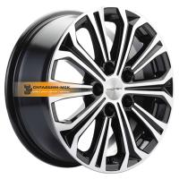 6,5*16 5*110 ET45 67,1 Khomen Wheels KHW1610 (DFM 580) Black-FP