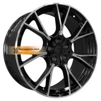 8,5*19 5*112 ET25 66,6 PDW 5407 Gloss Black Machine Face