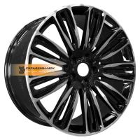 9,5*21 5*120 ET48 72,56 PDW 5312 Gloss Black Machine Face