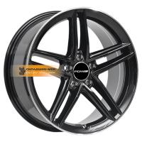 7,5*18 5*112 ET35 66,56 PDW FF2127 Gloss Black Machine Edge