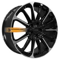 7,5*19 5*108 ET33 60,1 Khomen Wheels KHW1910 (Outlander) Black-FP