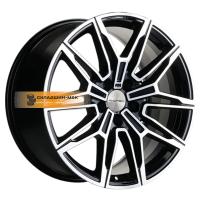 8,5*19 5*112 ET28 66,6 Khomen Wheels KHW1904 (Toureg) Black-FP