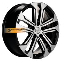 7*18 5*108 ET33 60,1 Khomen Wheels KHW1803 (OMODA C5) Black-FP