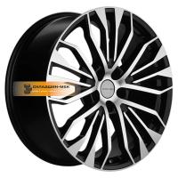 8,5*20 5*120 ET45,5 62,5 Khomen Wheels KHW2009 (Li 7/9) Black-FP