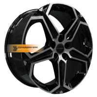 7,5*19 5*108 ET50,5 63,4 Khomen Wheels KHW1909 (Volvo XC60) Black-FP