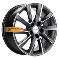 6*16 5*105 ET39 56,6 Khomen Wheels KHW1604 (Aveo) Gray-FP