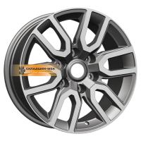 8*17 6*139,7 ET45 93,1 Khomen Wheels KHW1723 (Mazda BT50) Gray