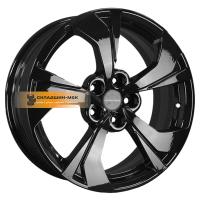 7*17 5*114,3 ET40 66,1 Khomen Wheels KHW1724 (Qashqai) Black