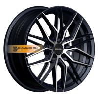 7*17 5*100 ET48 56,1 INCH FA8539 Gloss Black Machined Face